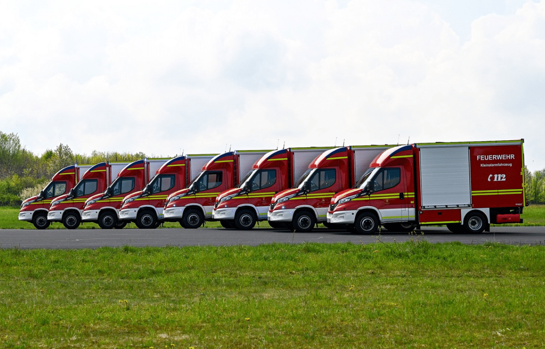 München: Neue Kleinalarmfahrzeuge Für Die Feuerwehr